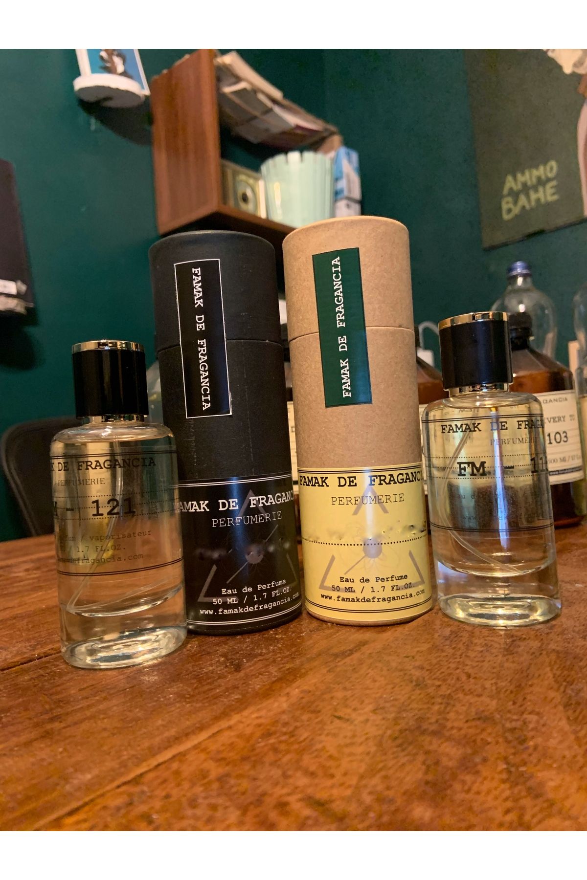Famak de Fragancia 50 ml Kadın Edp+50 ml Erkek Edp Kalıcı Yazlık Parfüm
