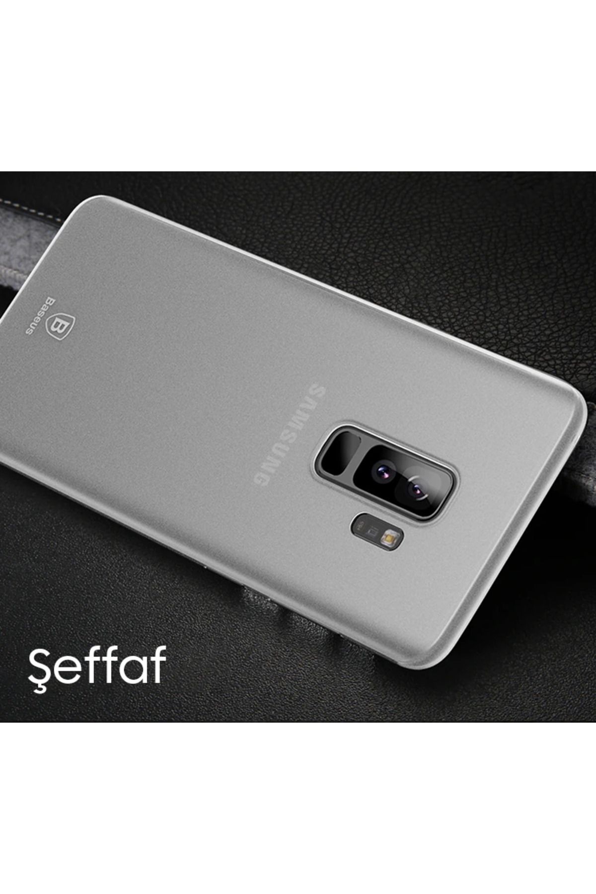 Lokal Marketing Galaxy S9 Wing Case Ultra İnce Lux Mat Kılıf-(5775) - LKM1686-7182