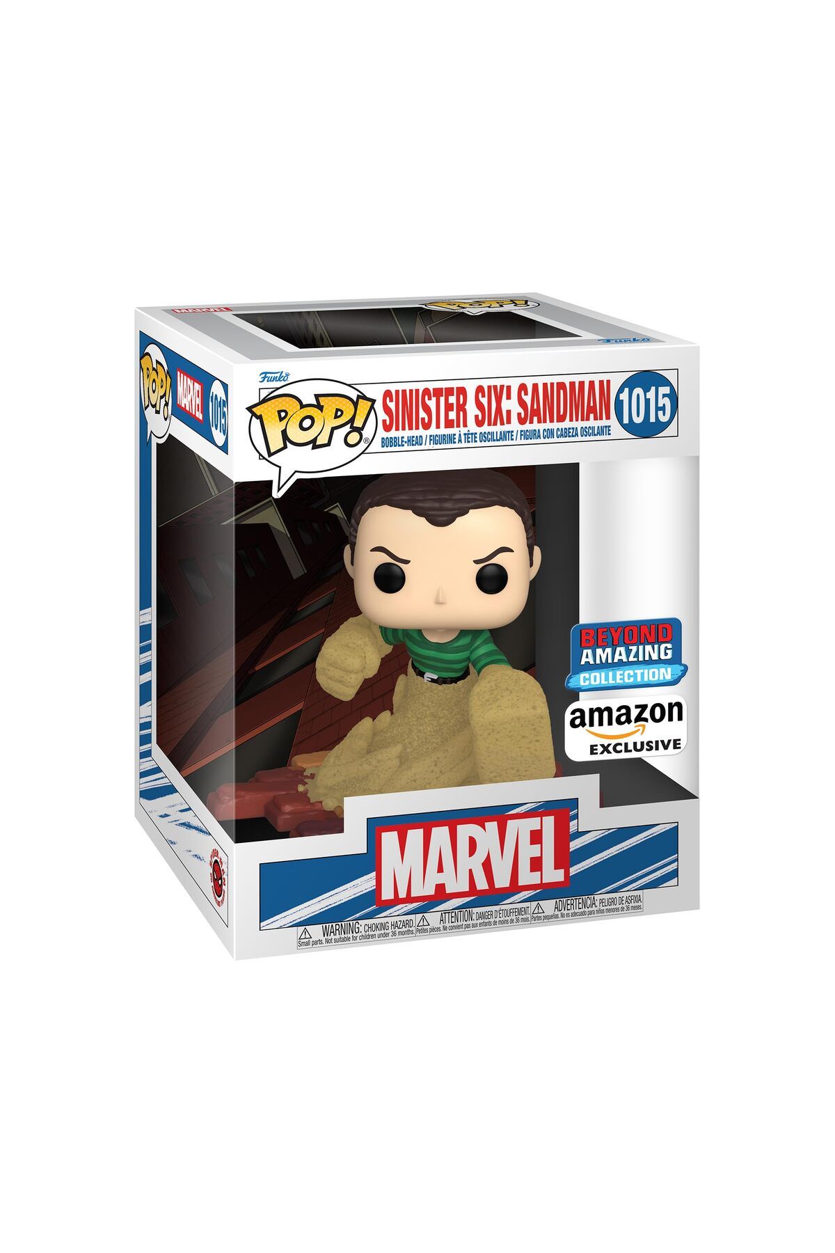 Funko Pop Deluxe Marvel Sinister Six Sandman Amazon Exclusive No:1015