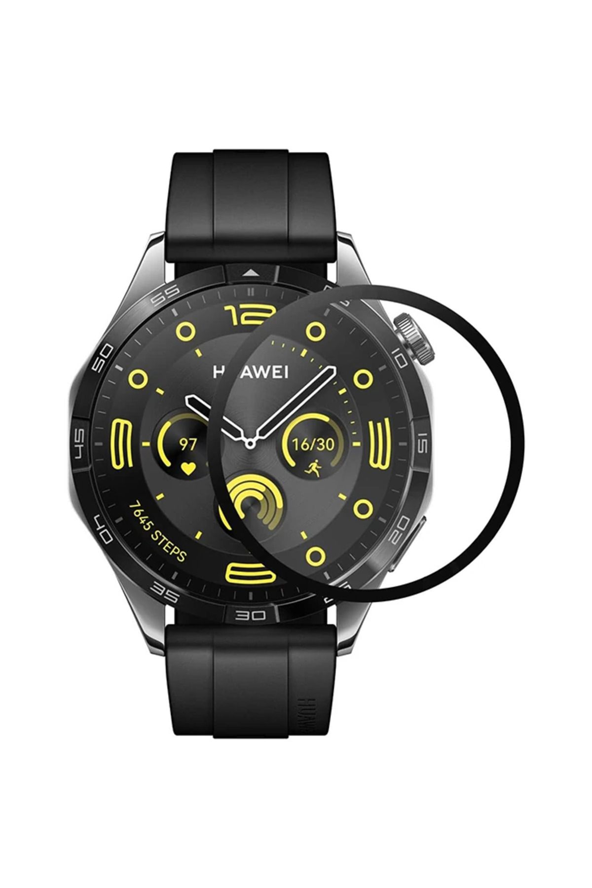 demila Ally Huawei Watch GT4 46mm PMMA Tempered Cam Ekran Koruyucu-(5775) - MLA8397-9074