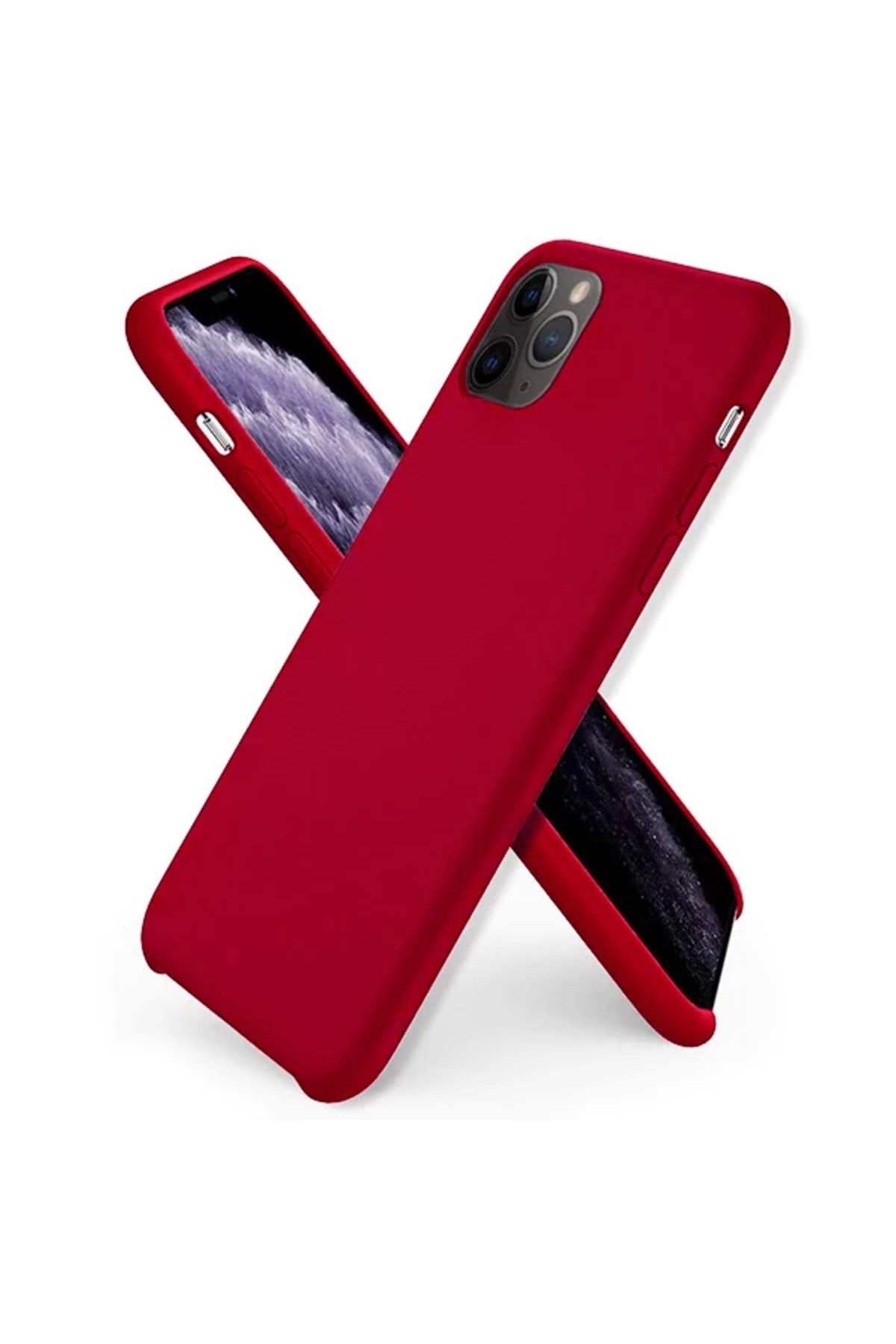 ONE iPhone 11 Pro Max 2019 Lansman Kılıf İçi Kadife Soft Silikon Kılıf-(5775) - CDY4453-8843