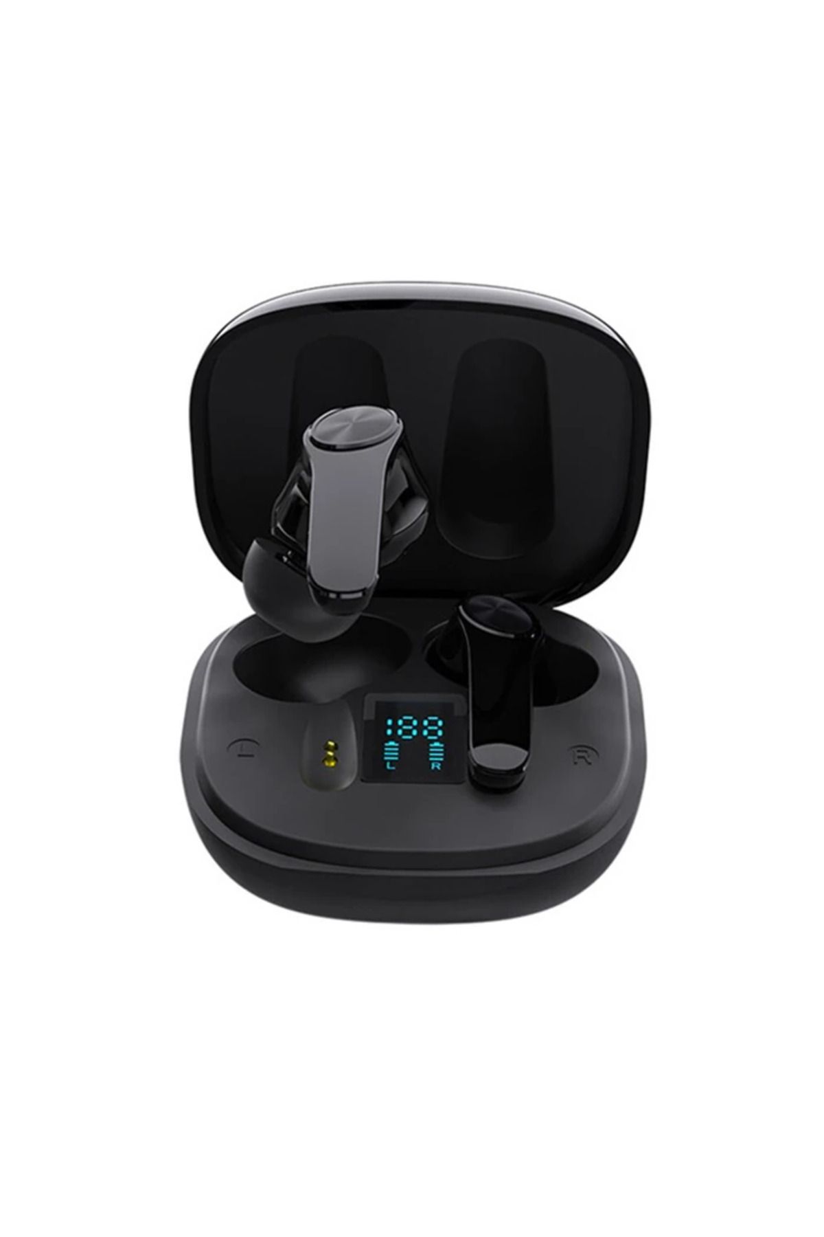 Marsilyan ALLY XT-18 Dijital Göstergeli TWS Kablosuz Bluetooth Kulaklık-(5775) - MCT3921-8009