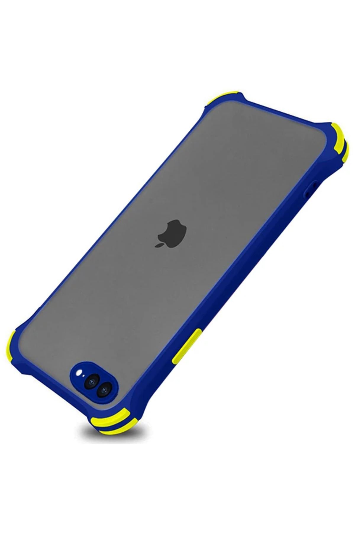 demila Ally İPhone 8-7 Plus Shockproof Kamera Koruma Darbe Emici Silikon Kılıf-(5775) - MLA7973-3275