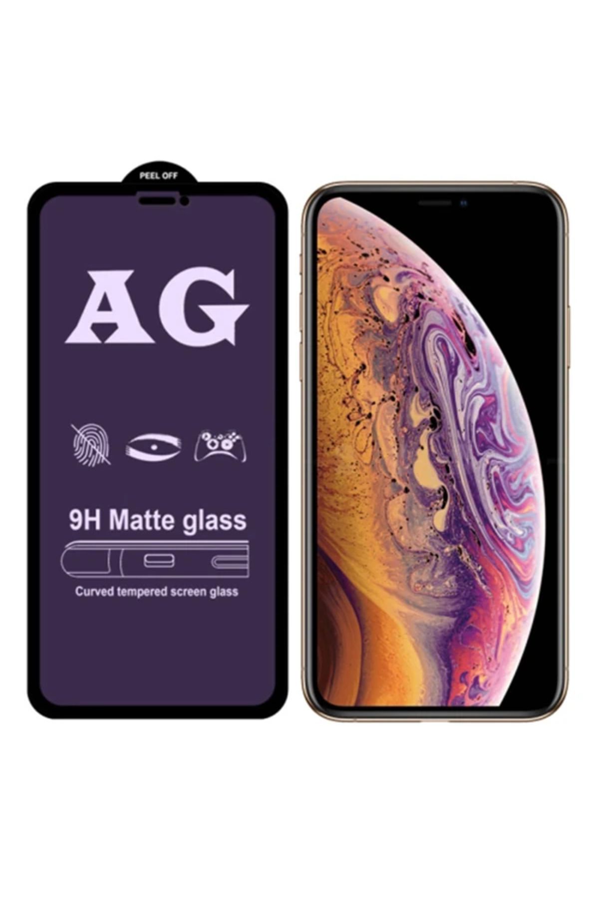 LaCend İPhone 11 Pro Anti Blue Light 3D Full Cam Ekran Koruyucu-(5775) - LC8899-4994