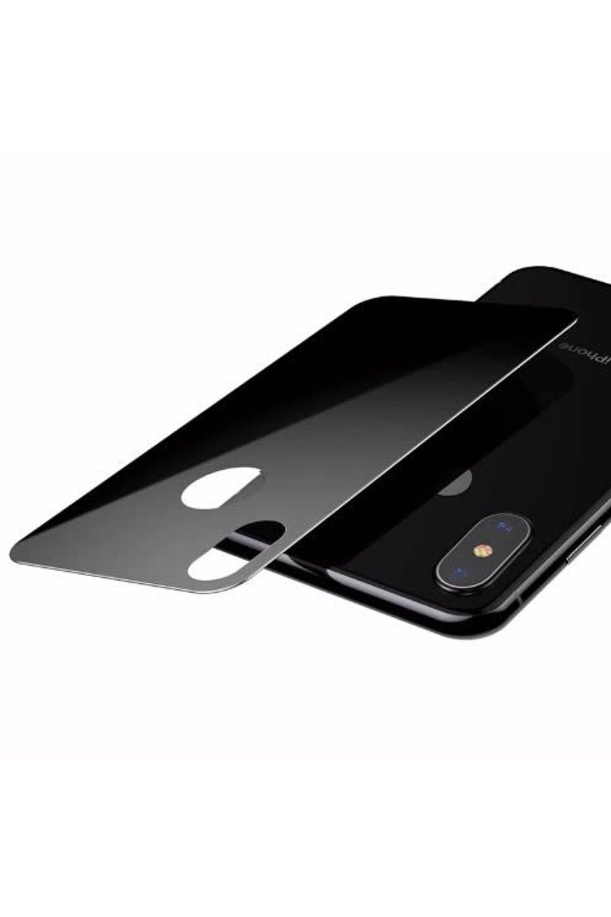 mudikonsept İphone XR 6.1 3D Full Arka Cam Koruyucu 0.3mm-(5775) - MDE1441-6086