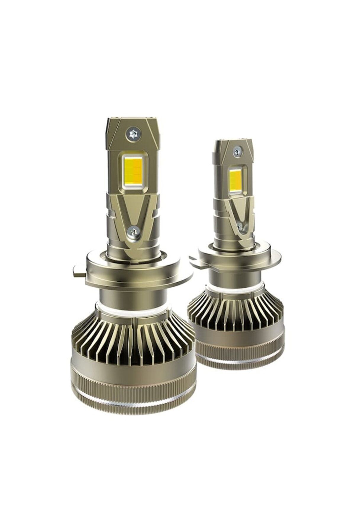 Xentech Light-Set of 2 Xentech Light H7 K13 LED Headlight Bulbs – 130W, 13,000LM, Control via App dual color 2