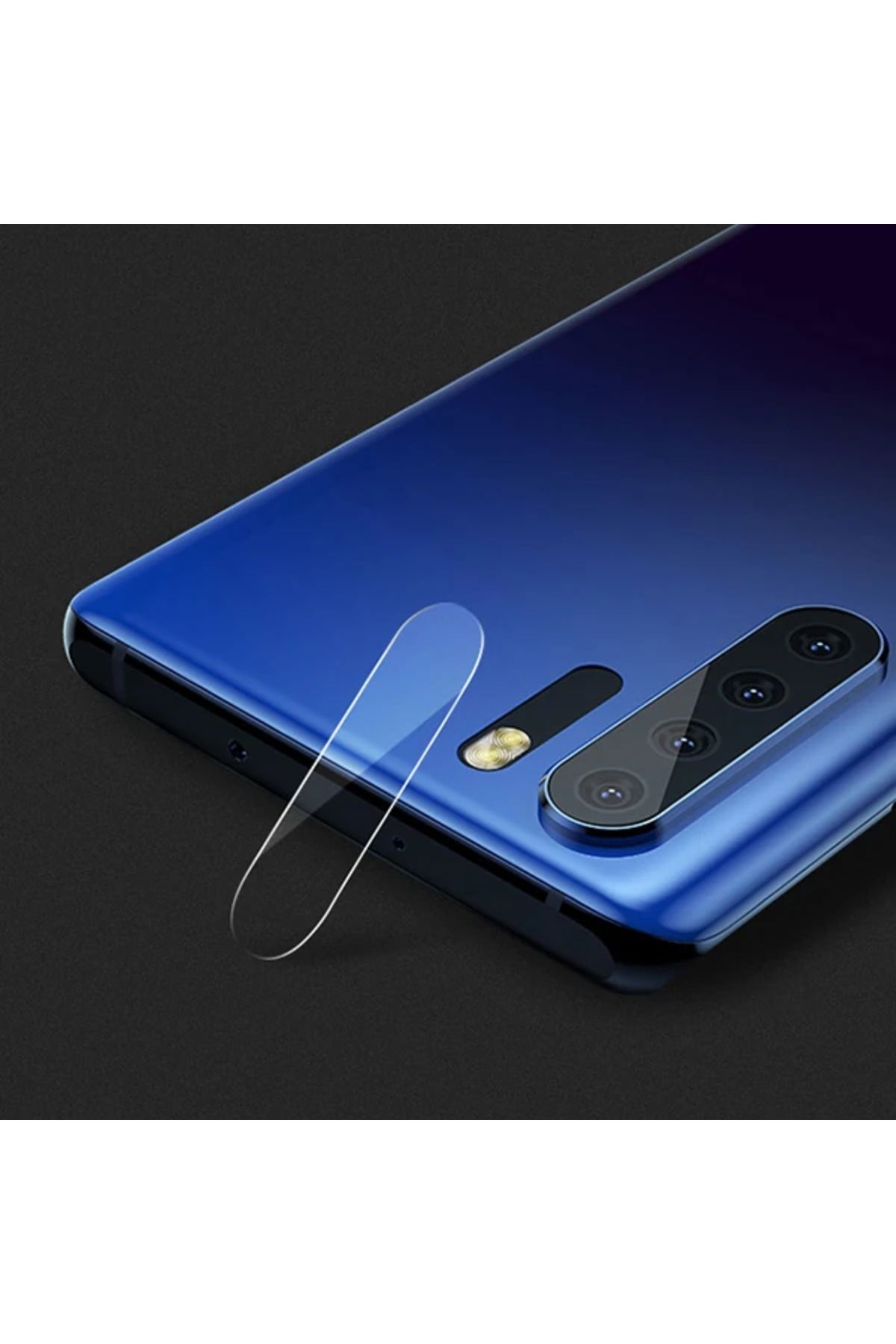 LaCend HUAWEİ P30 PRO YÜKSEK ÇÖZÜNÜRLÜKLÜ KAMERA LENS KORUMA CAMI-(5775) - LC5193-4197