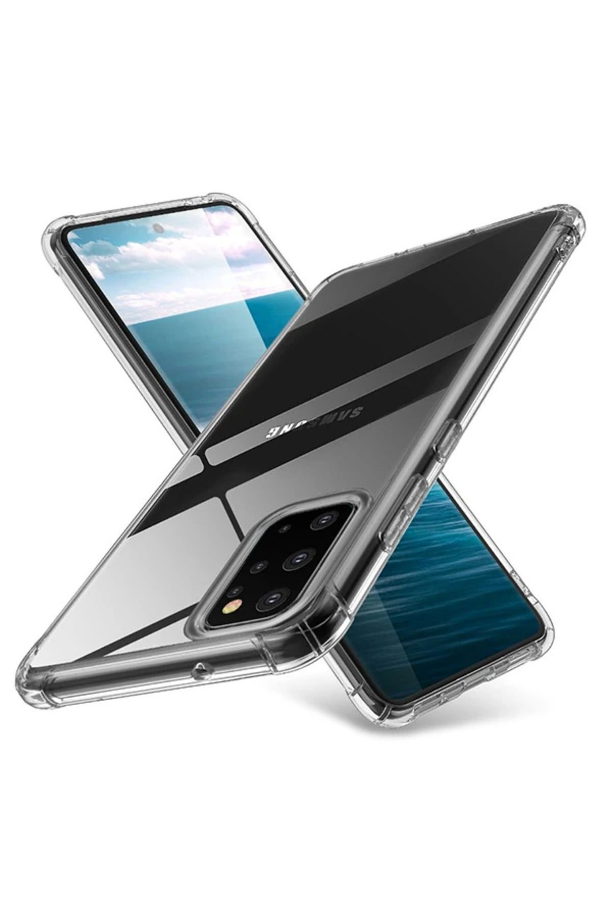demila Ally Samsung Galaxy S20+ PLUS Anti-Drop Darbe Emici Silikon Kılıf-(5775) - MLA5606-8993