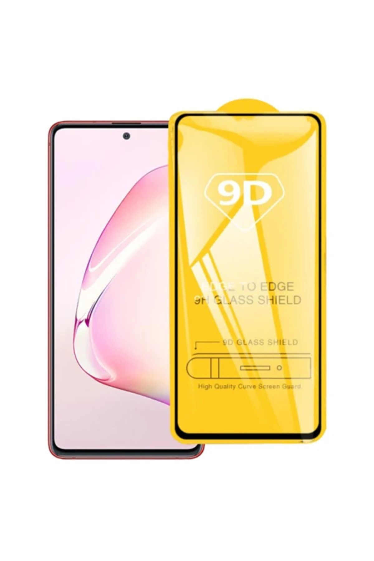 Marsilyan Ally SM Galaxy Note 10 Lite 9D Tempered Full Cam Ekran Koruyucu-(5775) - MCT6524-1383