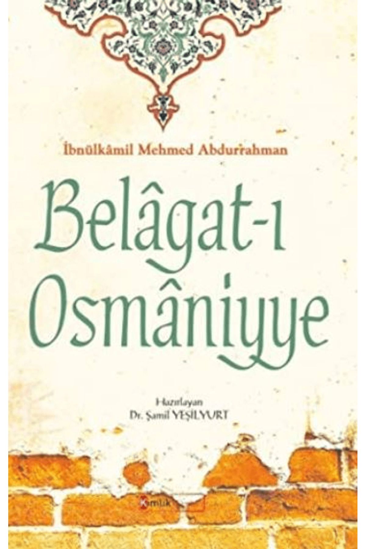Kimlik Yayınları Belagat-ı Osmaniyye