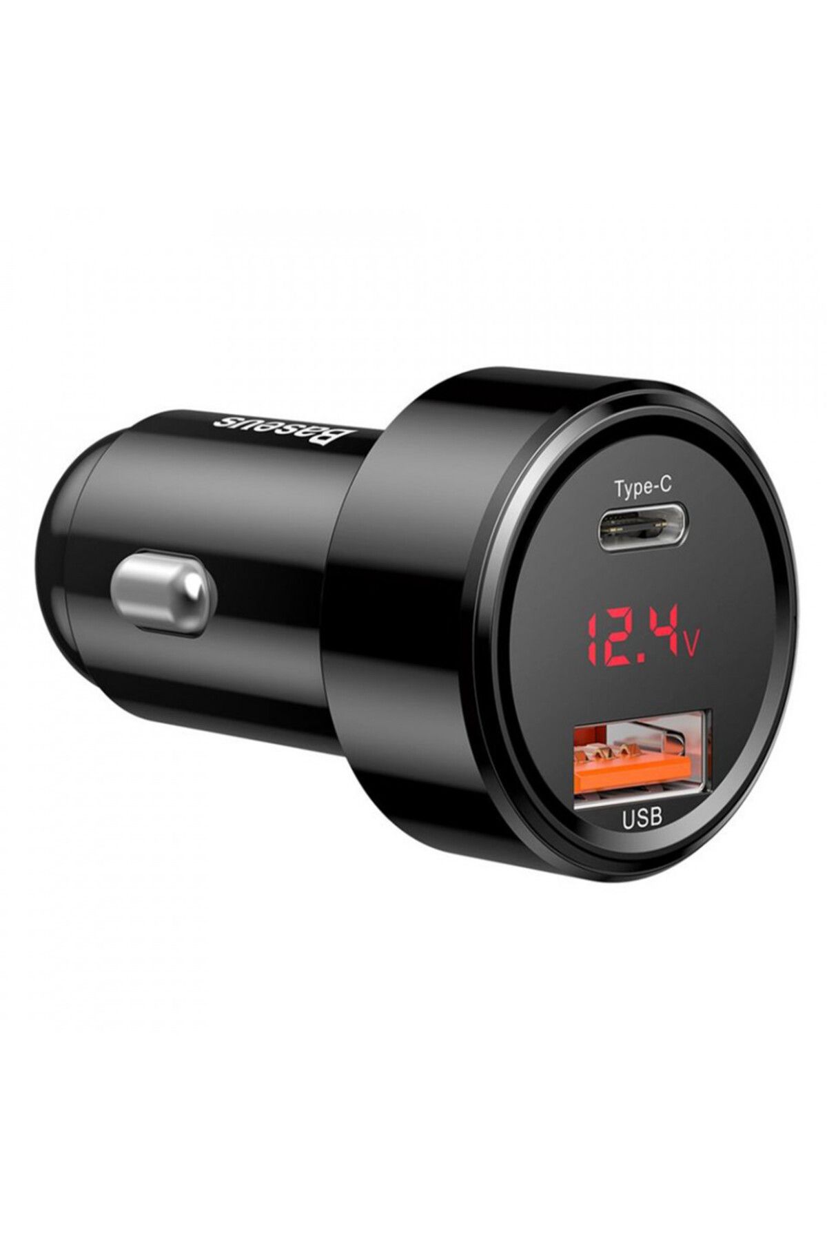 Baseus-Încărcător auto USB, Tip-C 6A, 45W - (CCMLC20C-01) - Negru 4