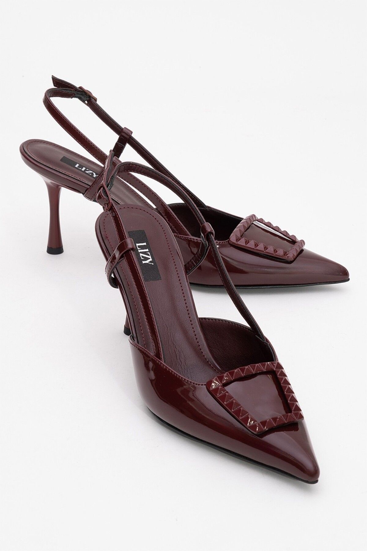 Lizy Shoes Toka Detaylı Topuklu Ayakkabı