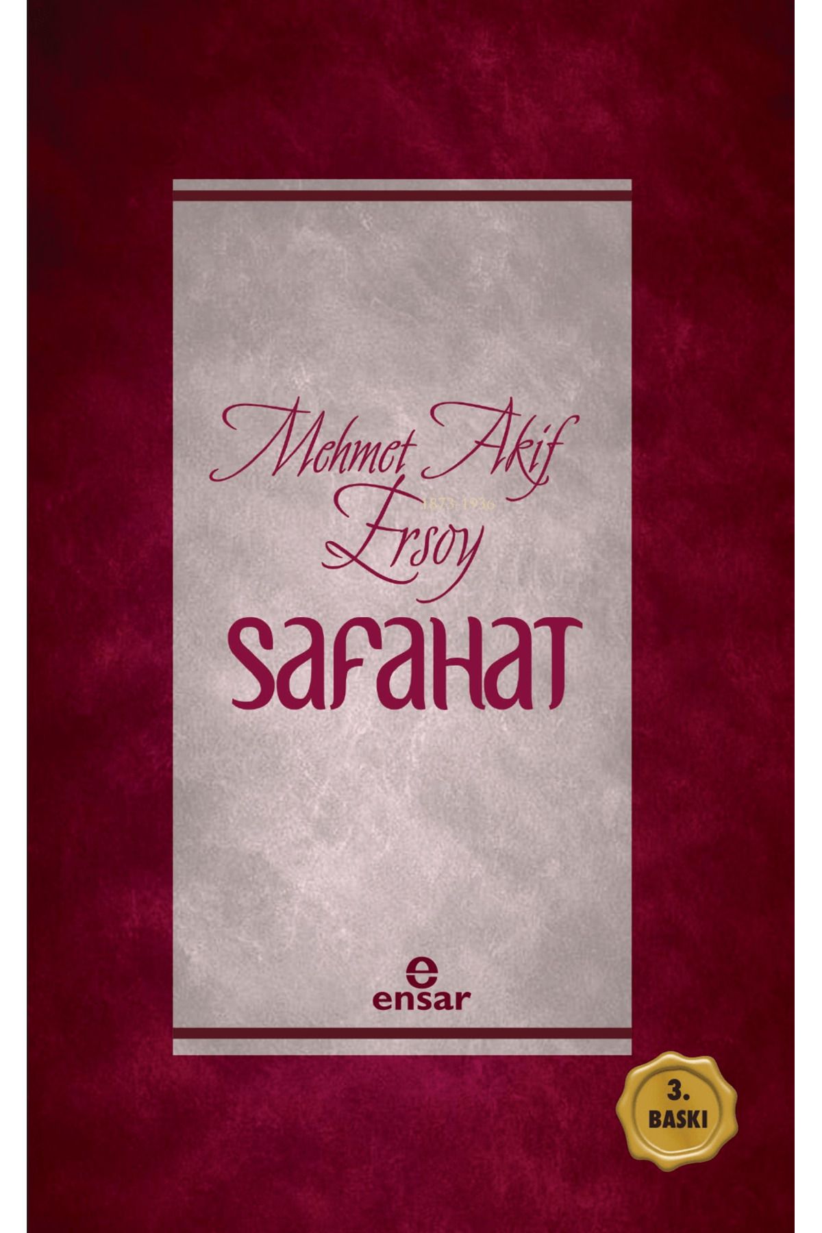 Ensar Neşriyat Safahat