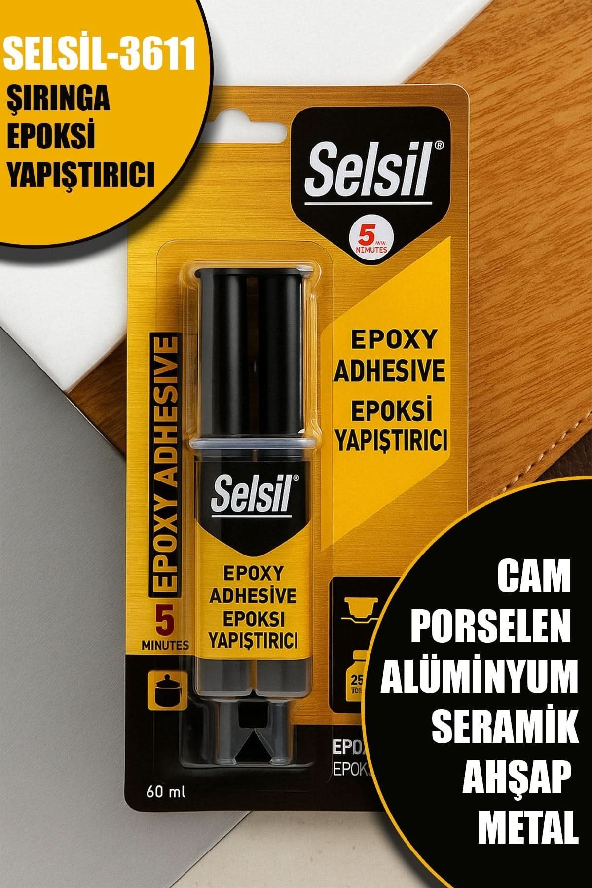 Selsil 🛠️SELSİL-3611 ŞIRINGA EPOKSİ YAPIŞTIRICI