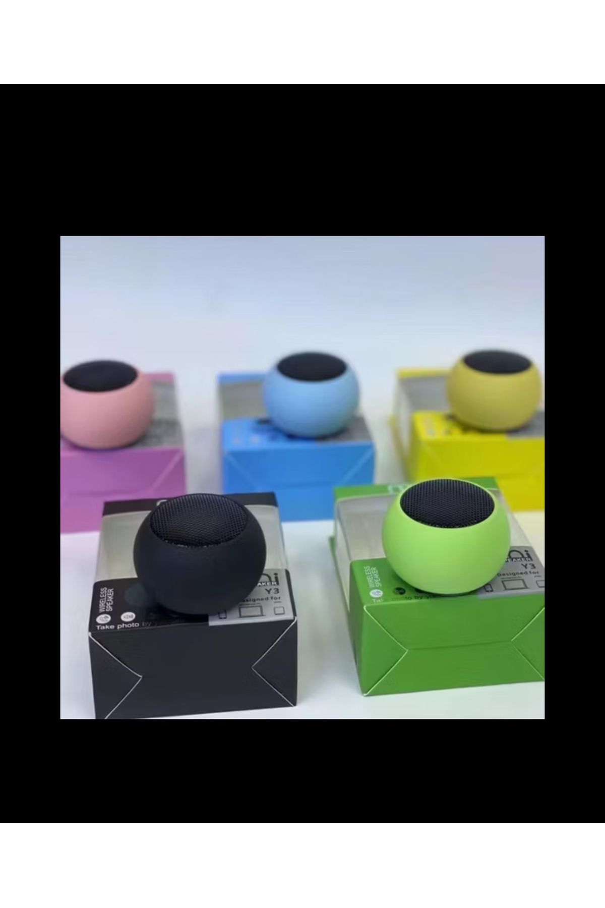 4K Vizyon Mini Bluetooth Ses Bombası Mini Boyut Yükses Ses Performans Ambians