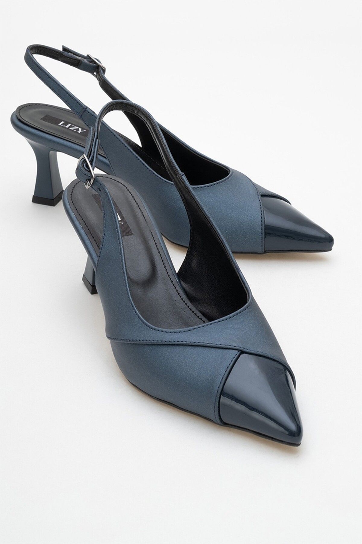 Lizy Shoes Burun Detaylı Topuklu Ayakkabı