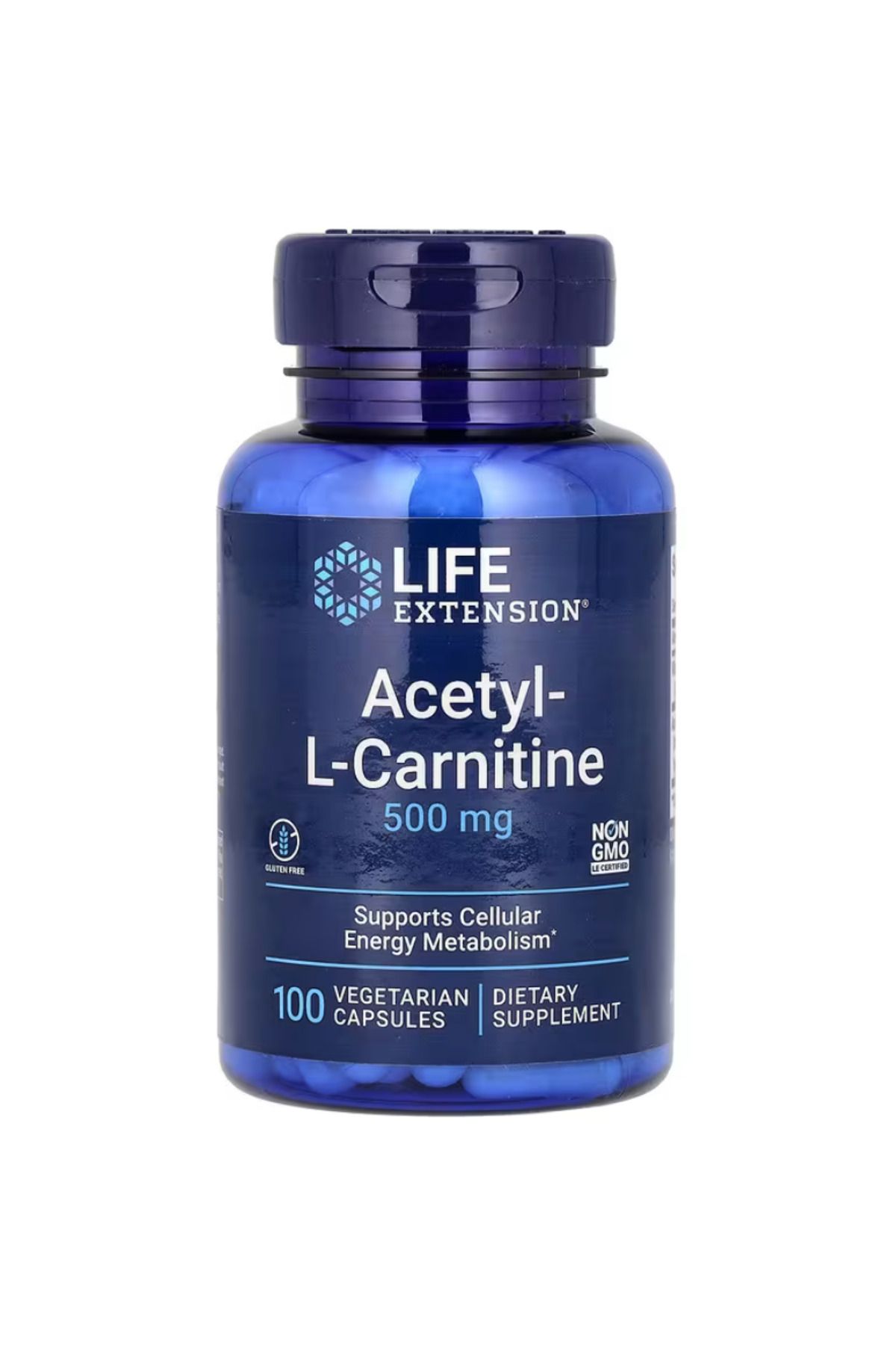 Life Extension , Acetyl-L-Carnitine, 500 mg, 100 Vegetarian Capsules