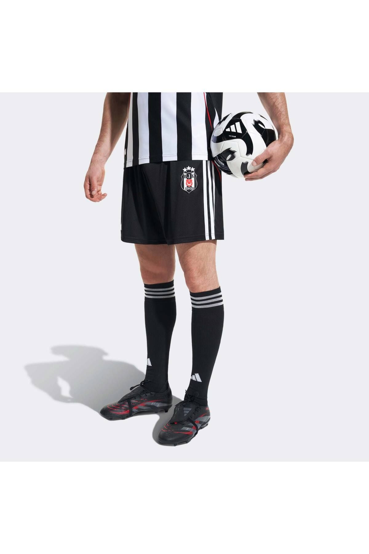 adidas Beşiktaş 25/26 Erkek Siyah Deplasman Şortu (JD1417)