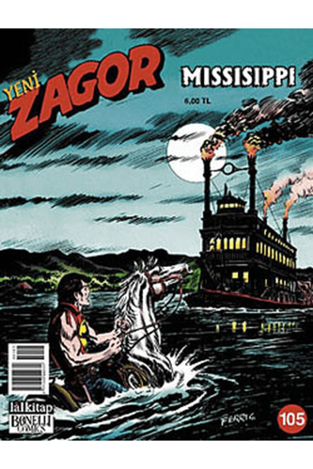 Lal Kitap Yeni Zagor Sayı: 105 Missisippi