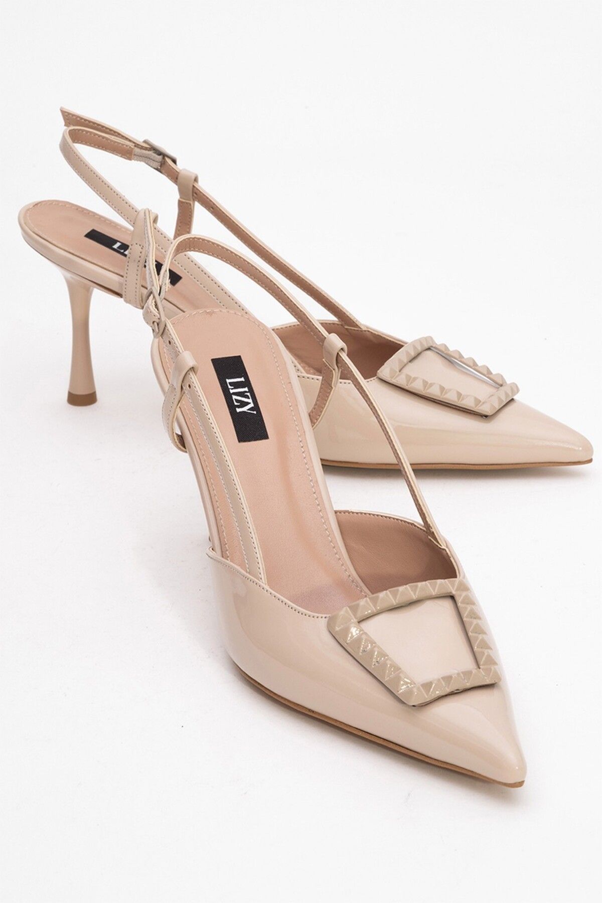 Lizy Shoes Toka Detaylı Topuklu Ayakkabı