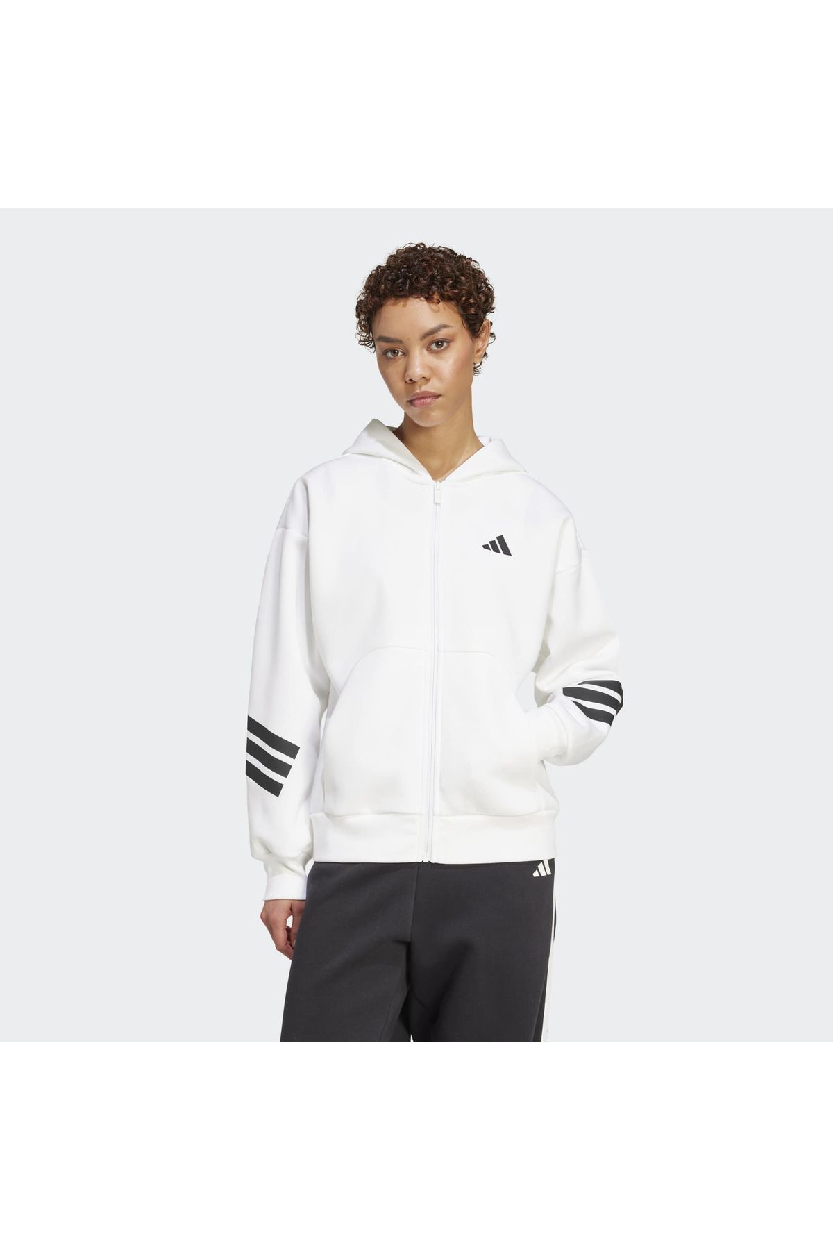 adidas Future Icons Kadın Beyaz Ceket (JW7803)