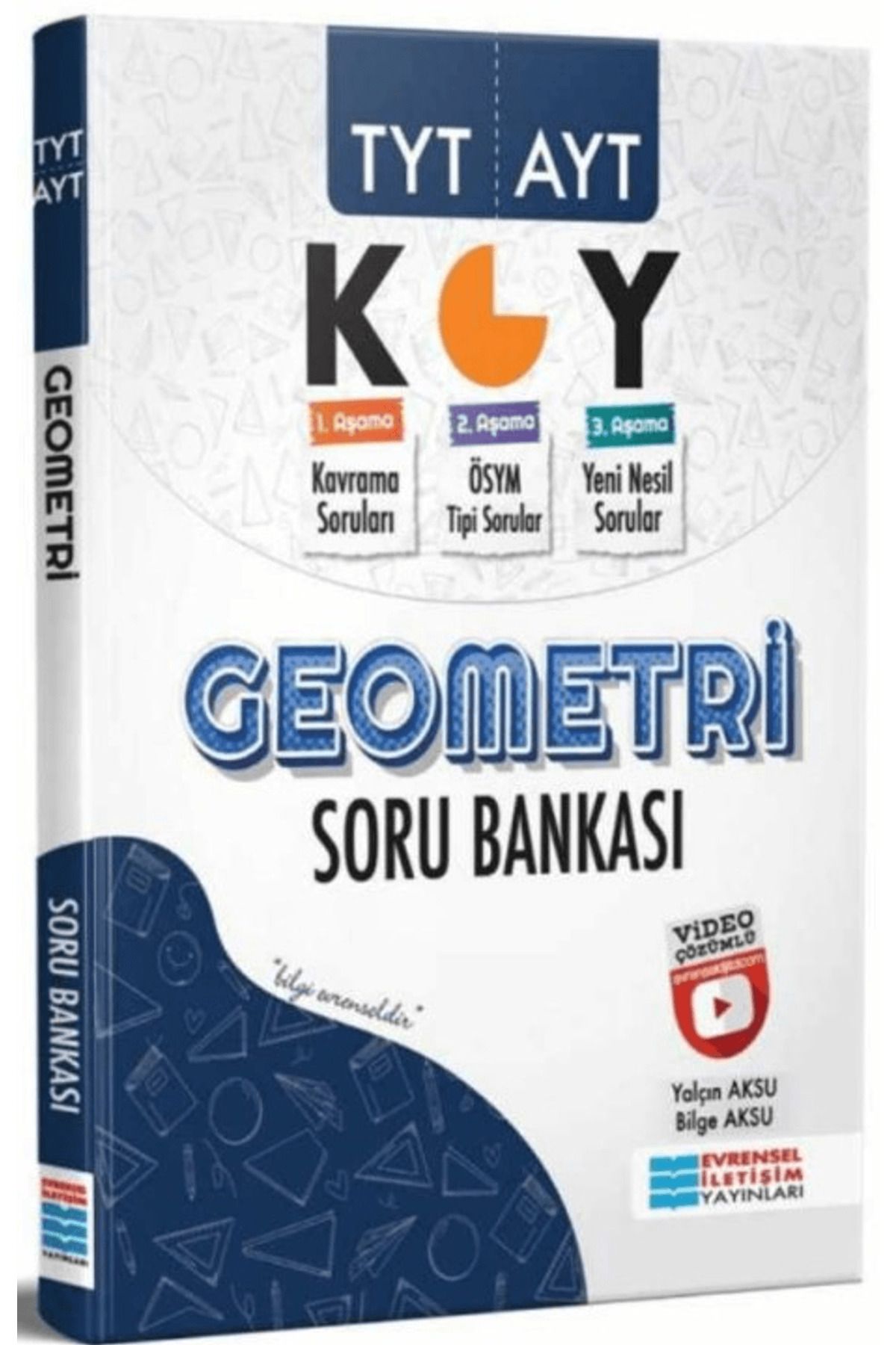 Evrensel İletişim Yayınları TYT AYT Geometri Video Çözümlü Soru Bankası