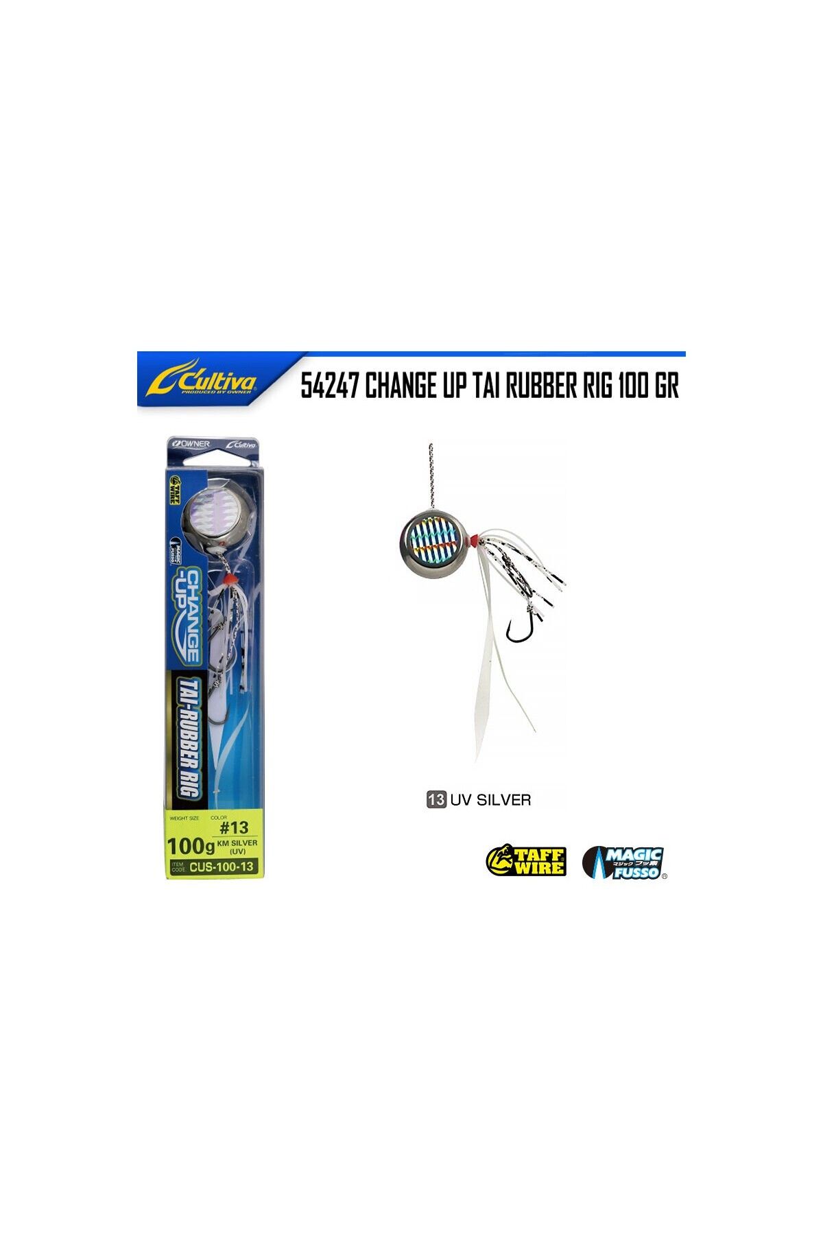 Owner 54247 Change Up Tai Rubber Rig 100GR