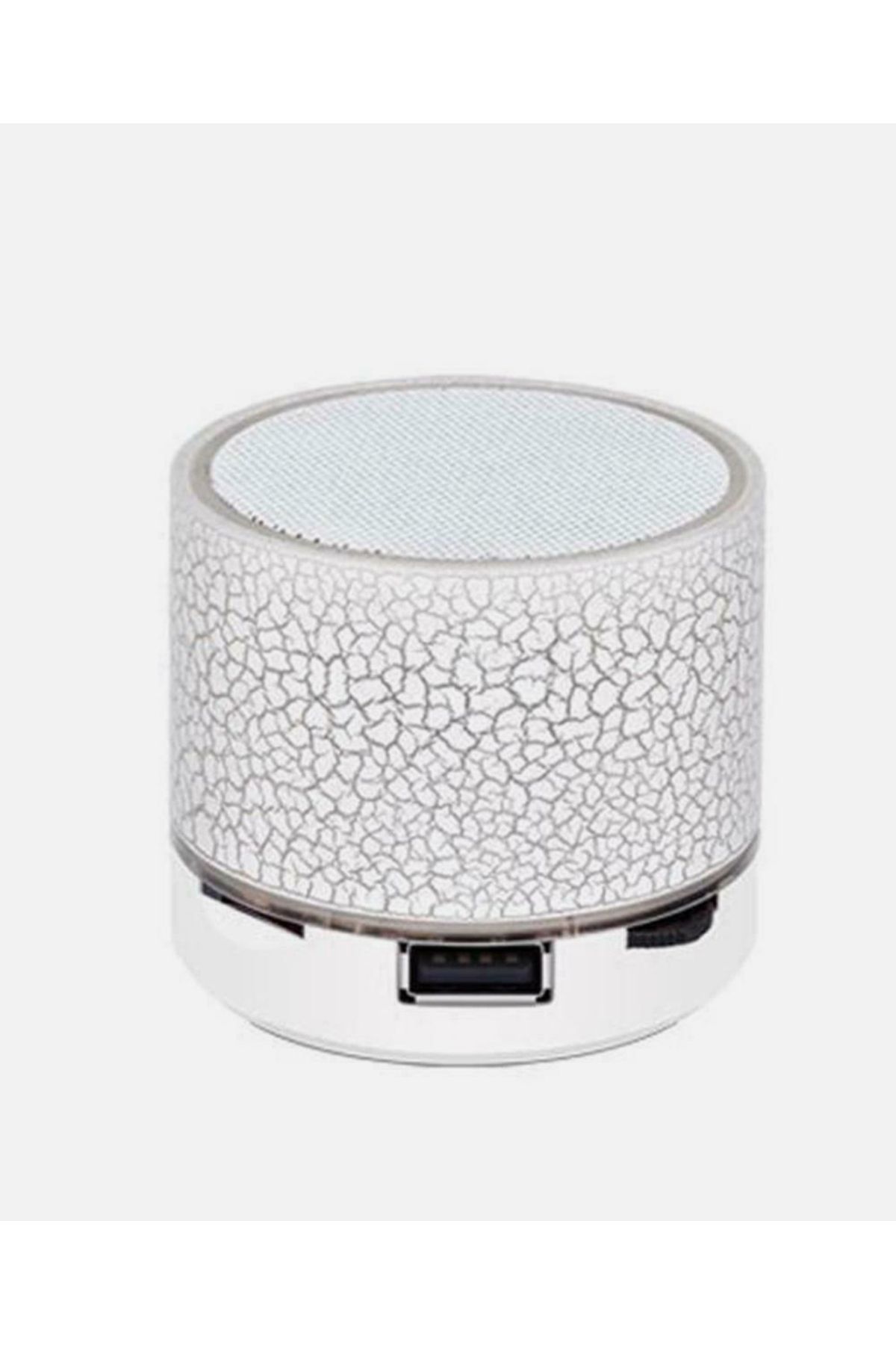 4K Vizyon Mini Kablosuz Hoparlör radyolu Şarjlı 4W Mini Bluetooth Speaker ambiyans ışık Özellikli Ses Bombası