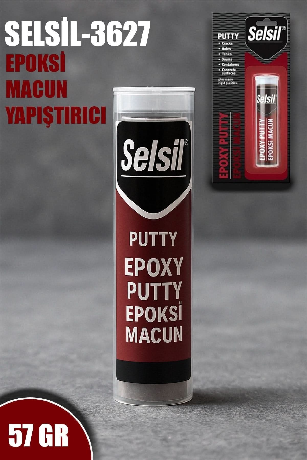 Selsil 🧲SELSİL-3627 EPOKSİ MACUN YAPIŞTIRICI