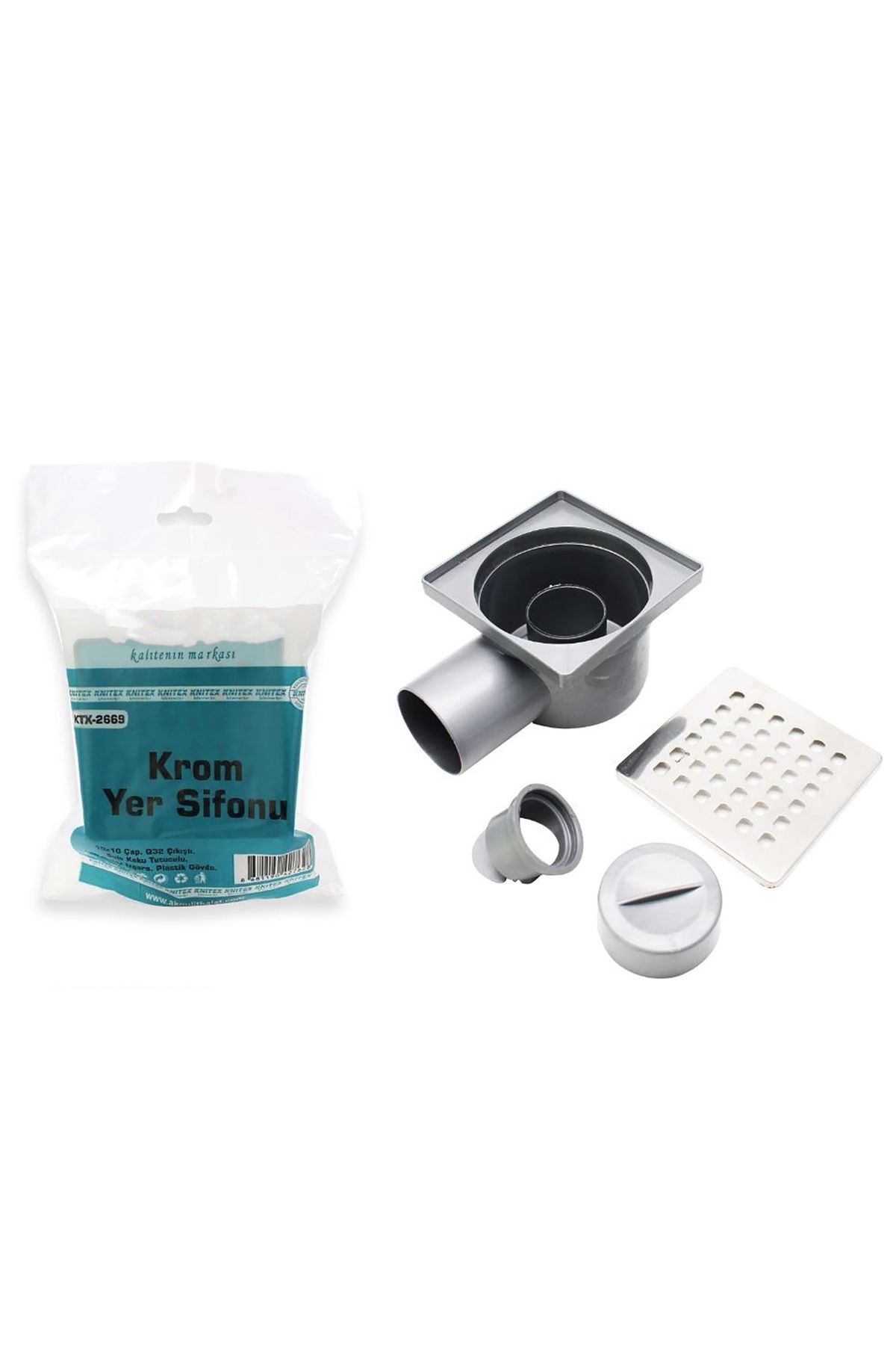 KANDİLLER KROM YER SİFONU