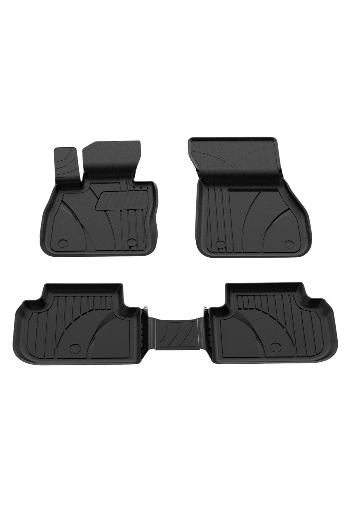 Sahler BMW 1 Serisi F70 2024+ Uyumlu 4.5D Premium Havuzlu Oto Paspas - F70
