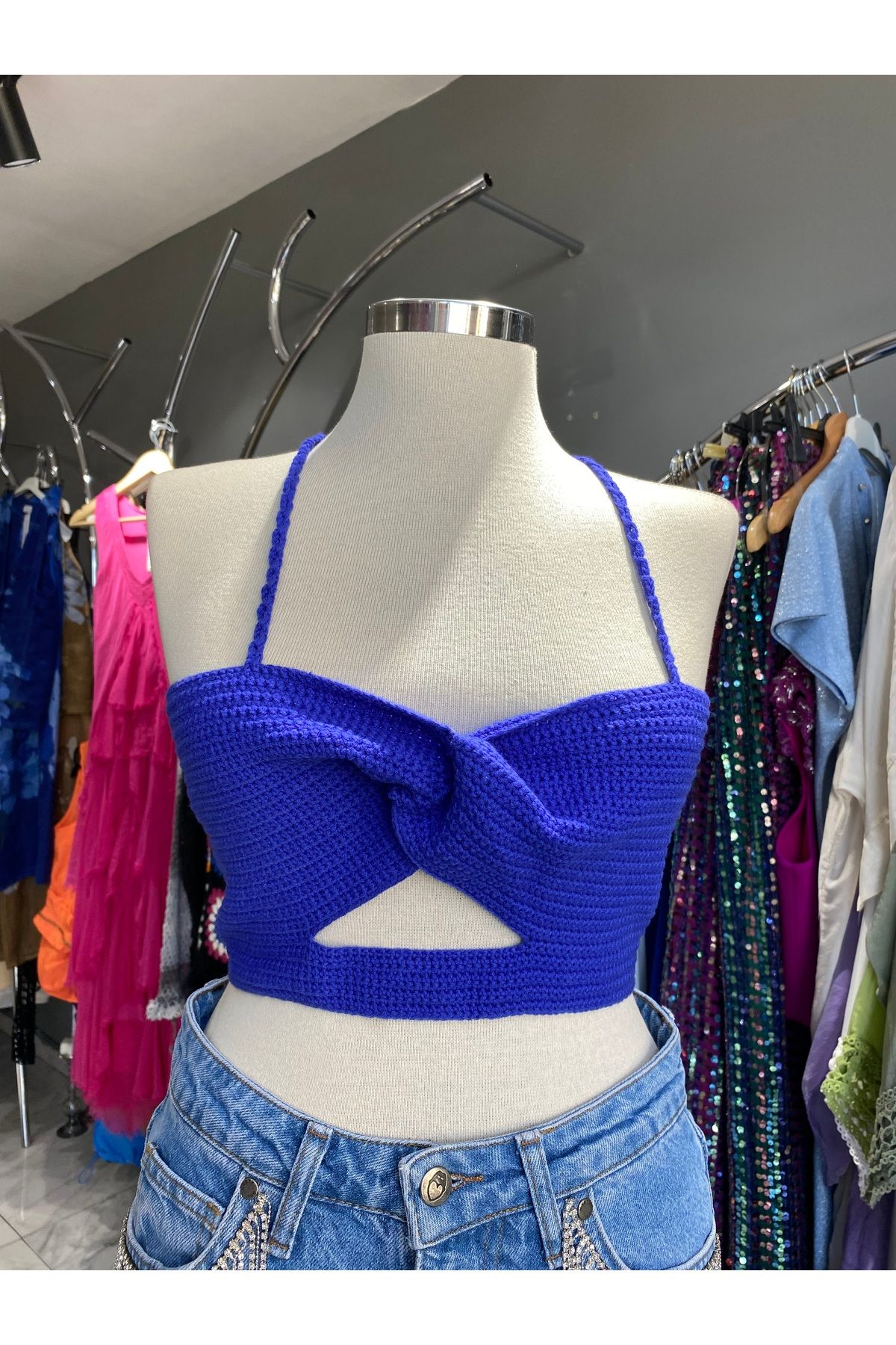 MODA Örgü büstiyer