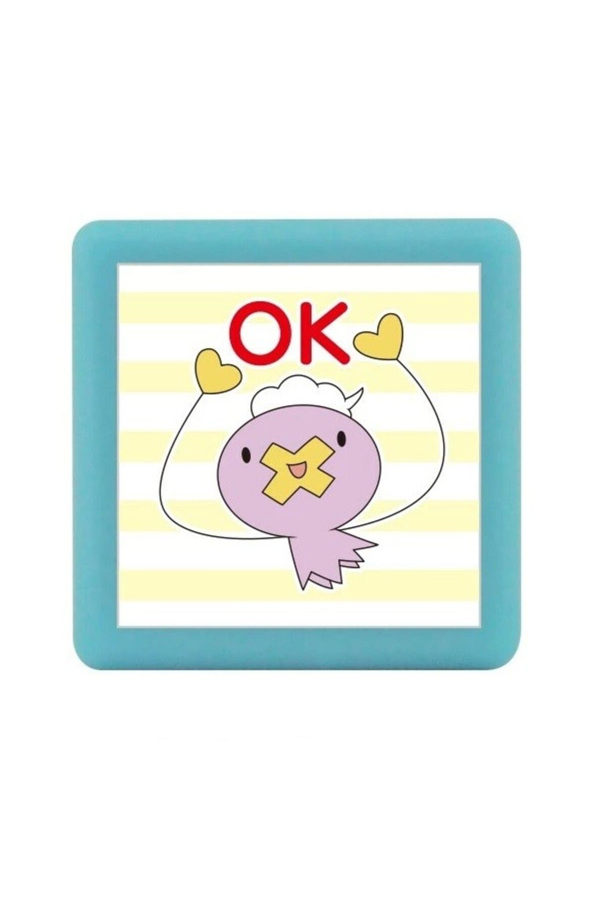 KODOMO Pokemon Mini Pon Damgası Fuwante OK - Mürekkep rengi: Kırmızı