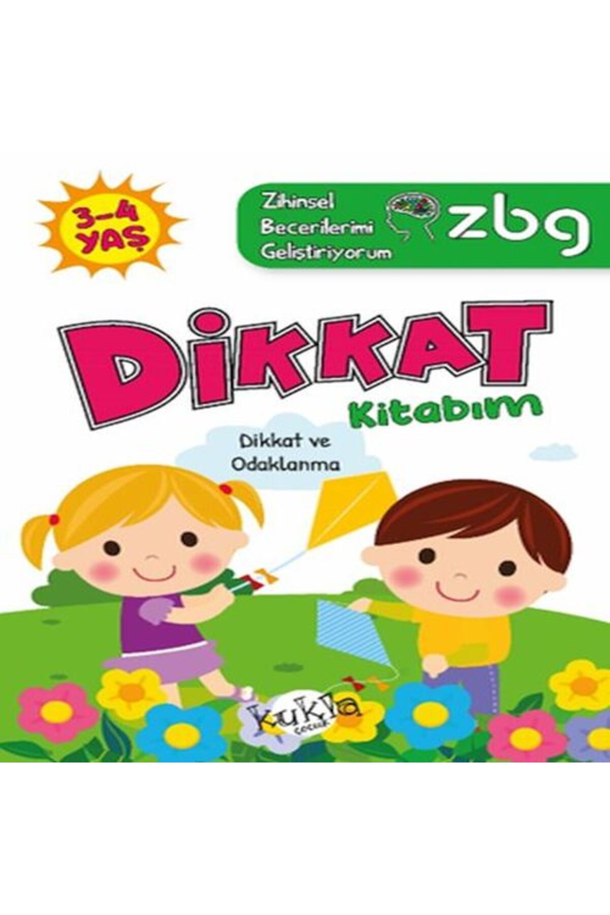 Kukla Yayınları ZBG 34 Yaş Dikkat Kitabım