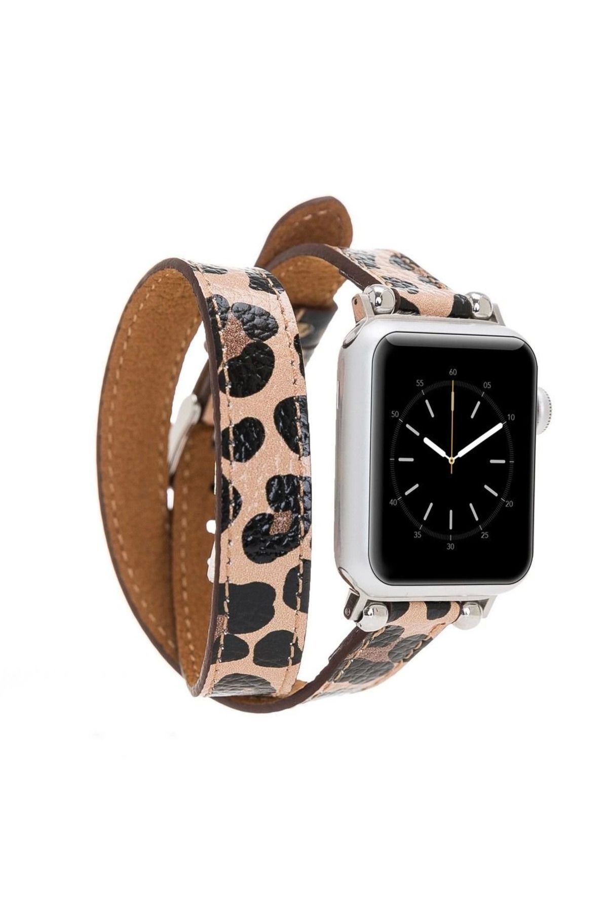 Vemora Apple Watch Uyumlu Deri Kordon 38-40-41mm Ferro DT LE02N