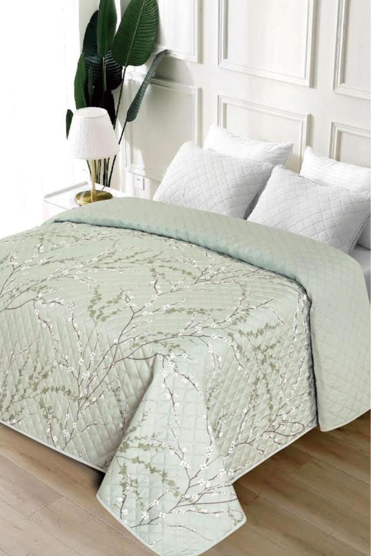 Çeyiz Diyarı Flora Tek Kişilik 200x220 cm Tek Pike