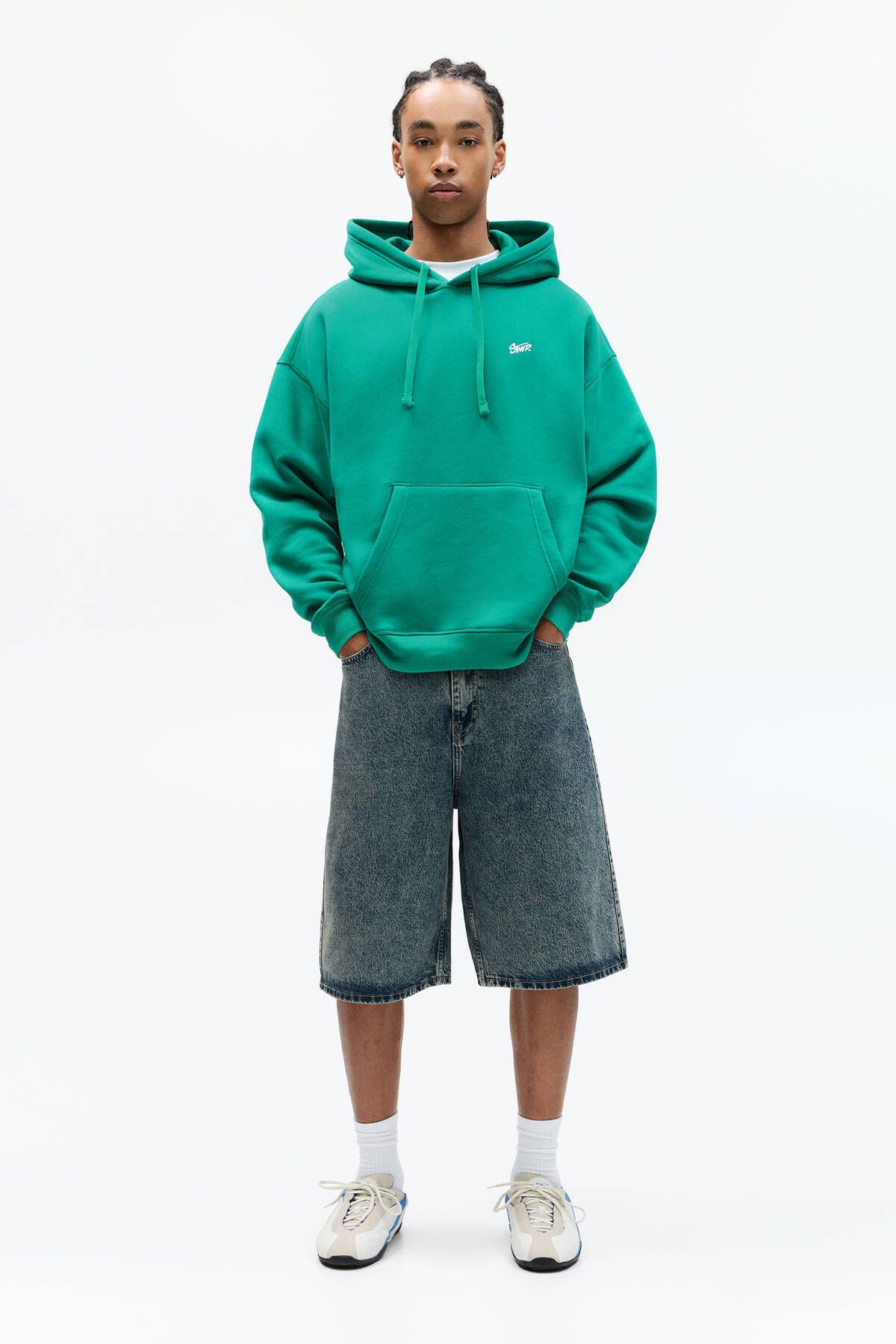 Pull & Bear STWD kapüşonlu sweatshirt