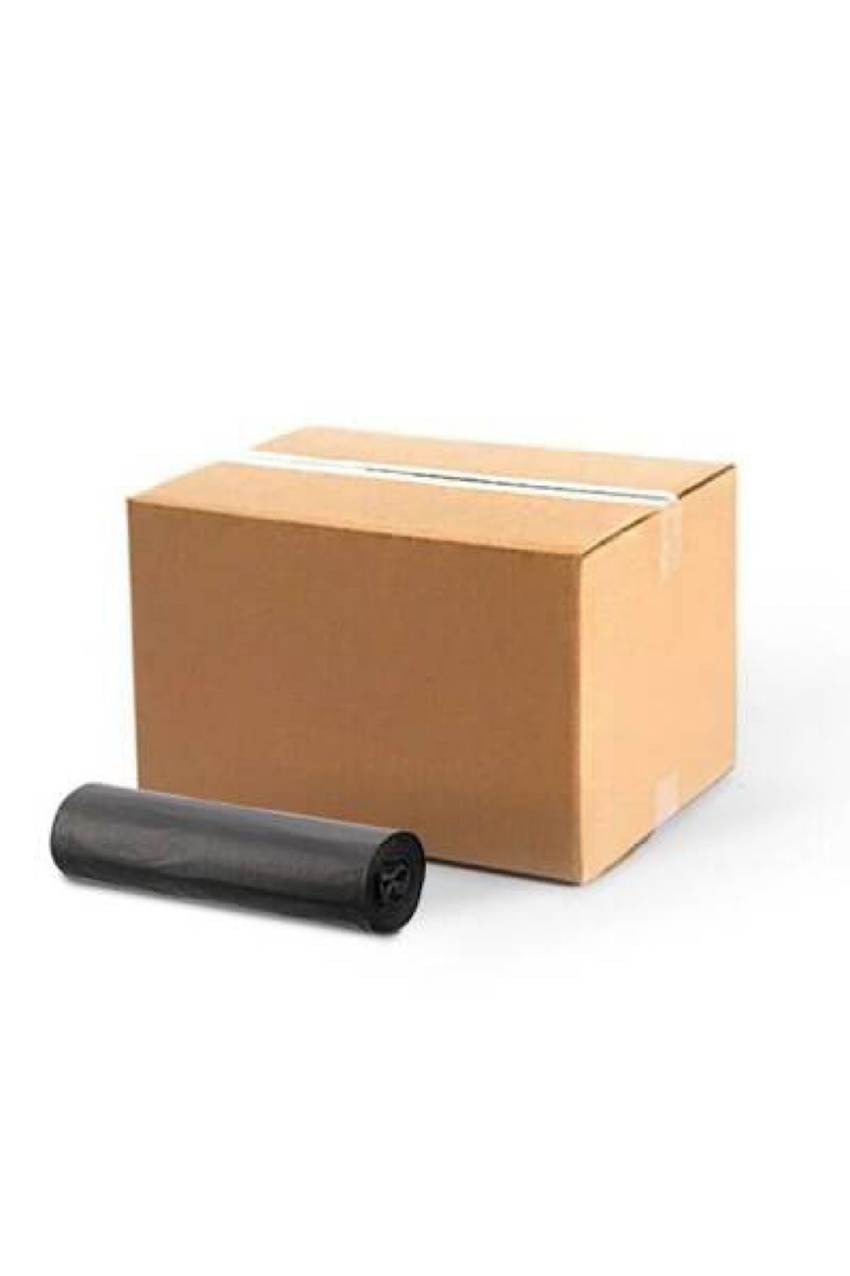 PLASTİKAP Jumbo Boy Siyah Çöp Torbası 80x110 cm - 400 gr ( 10 Adet )