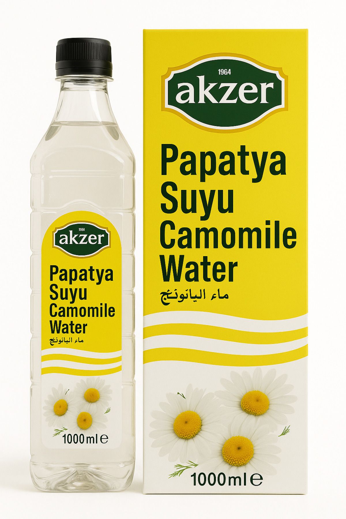 Akzer Papatya Suyu 1kg Doğal Saç Açıcı