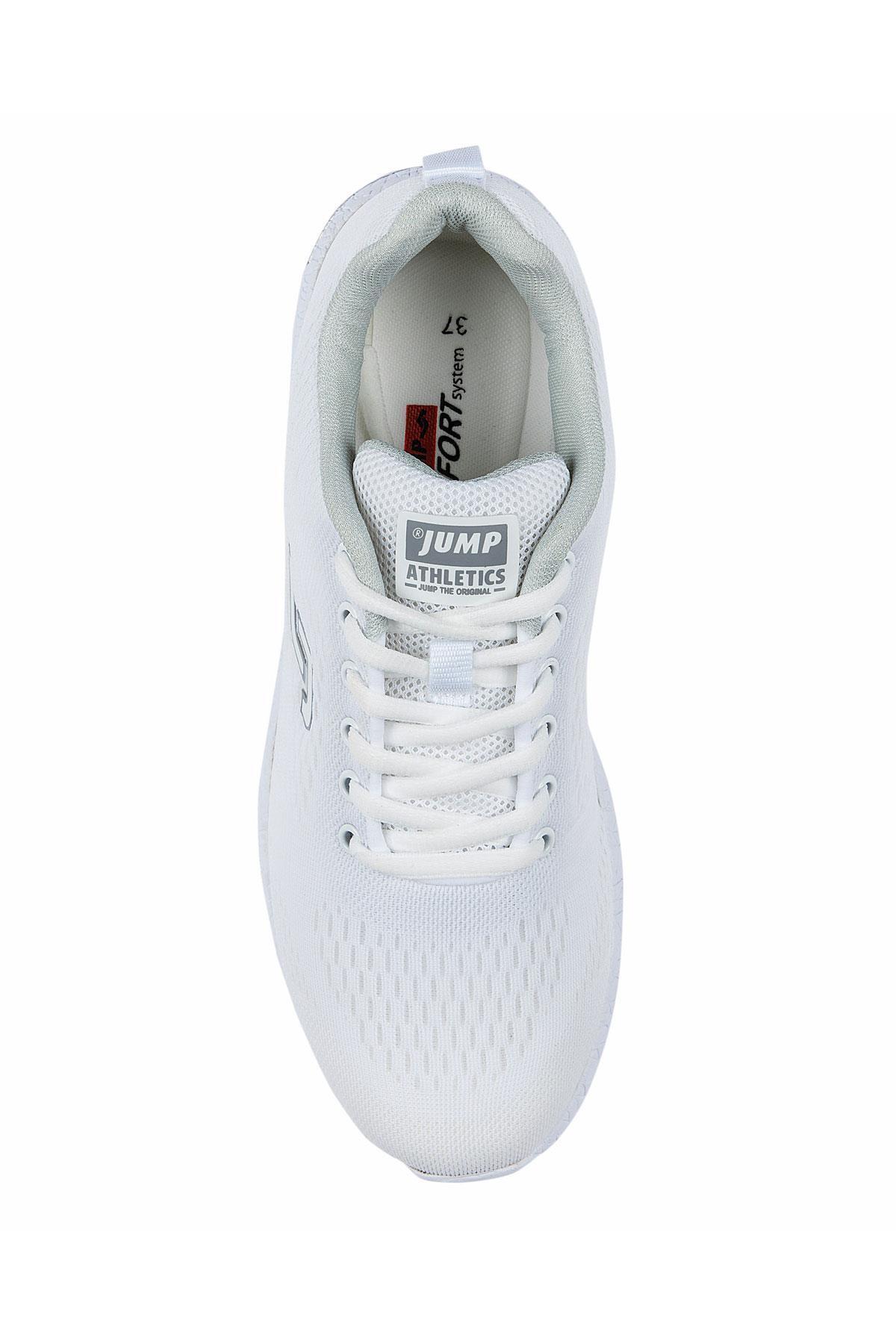 Jump-24937 White Women's Walking Running Sneakers 7