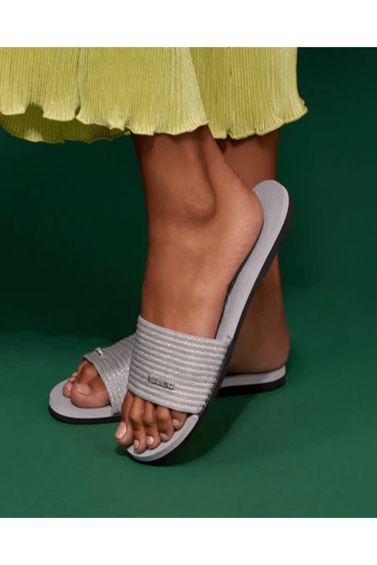 Havaianas You Malta Metallic Ice Grey Gri Kadın Terlik