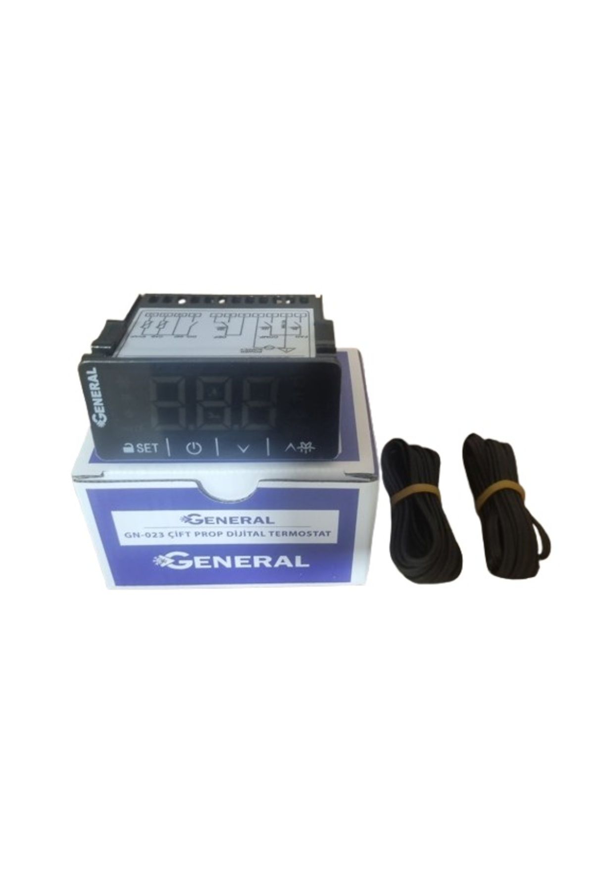 Universal DİJİTAL TERMOSTAT GN-023 ÇİFT PROP 220V