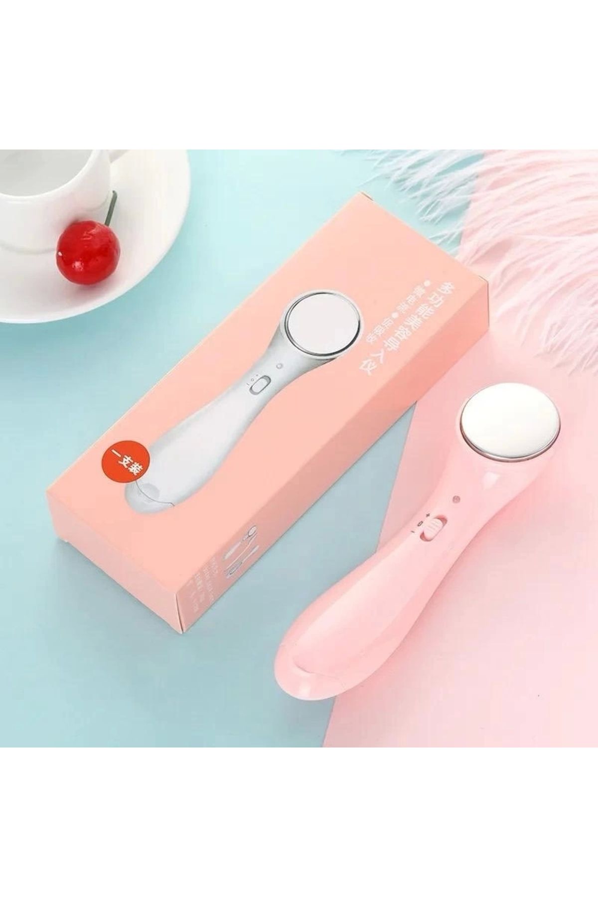 shop Elektrikli Yaşlanma Önleyici Ultrasonik Yüz Masaj Aleti
