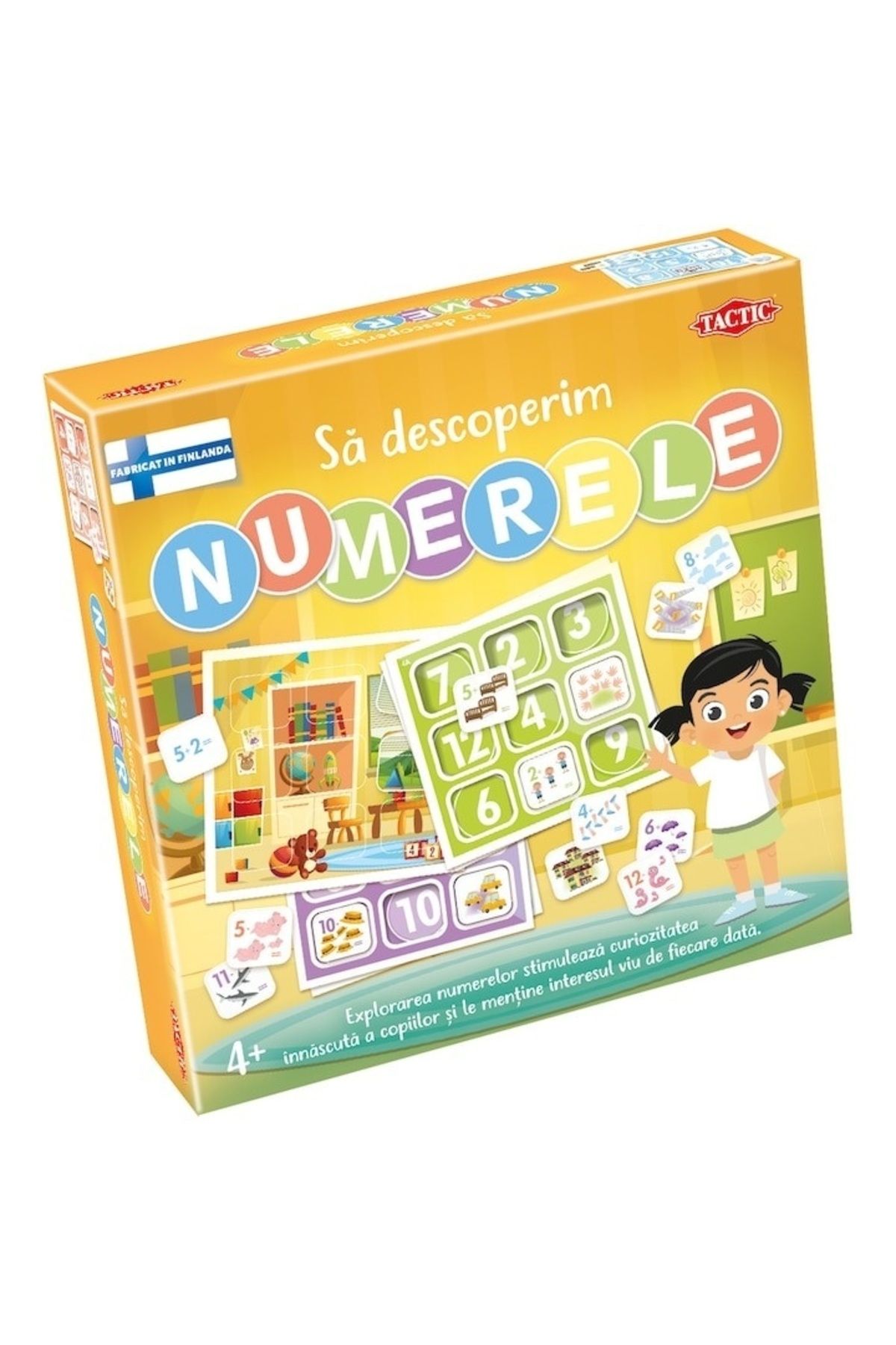 Asmodee-Educational Tactic Game - Let's Discover the Numbers 1