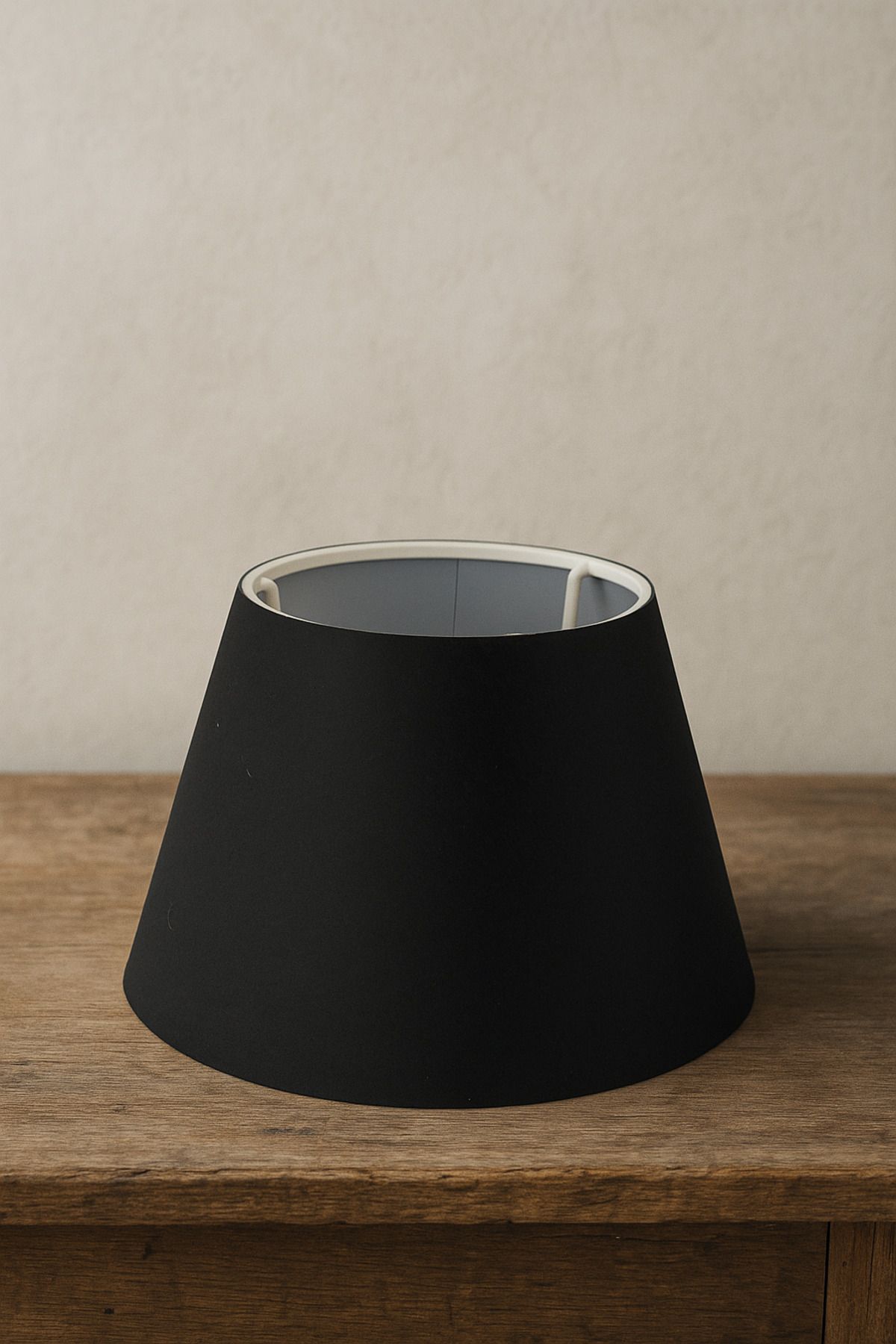 Abralight Siyah Abajur Başlığı 22cm