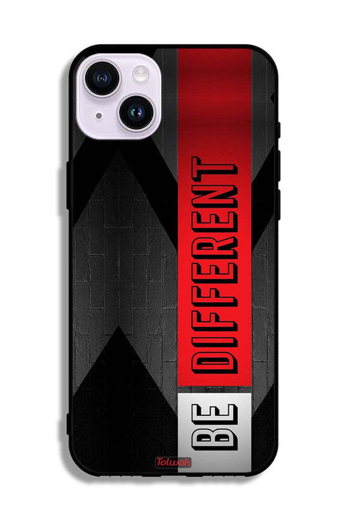 Tolwak-Apple iPhone 14 Protective Case Be Different 2