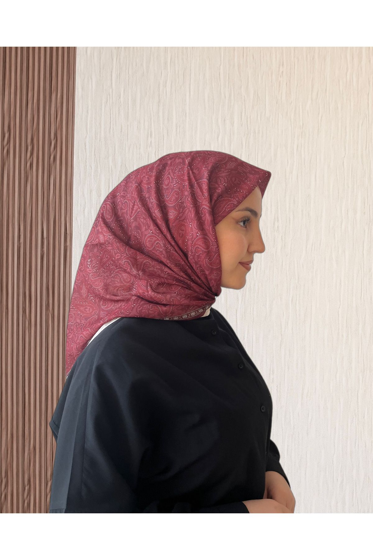 SarQa Scarft Desenli Fresh Eşarp