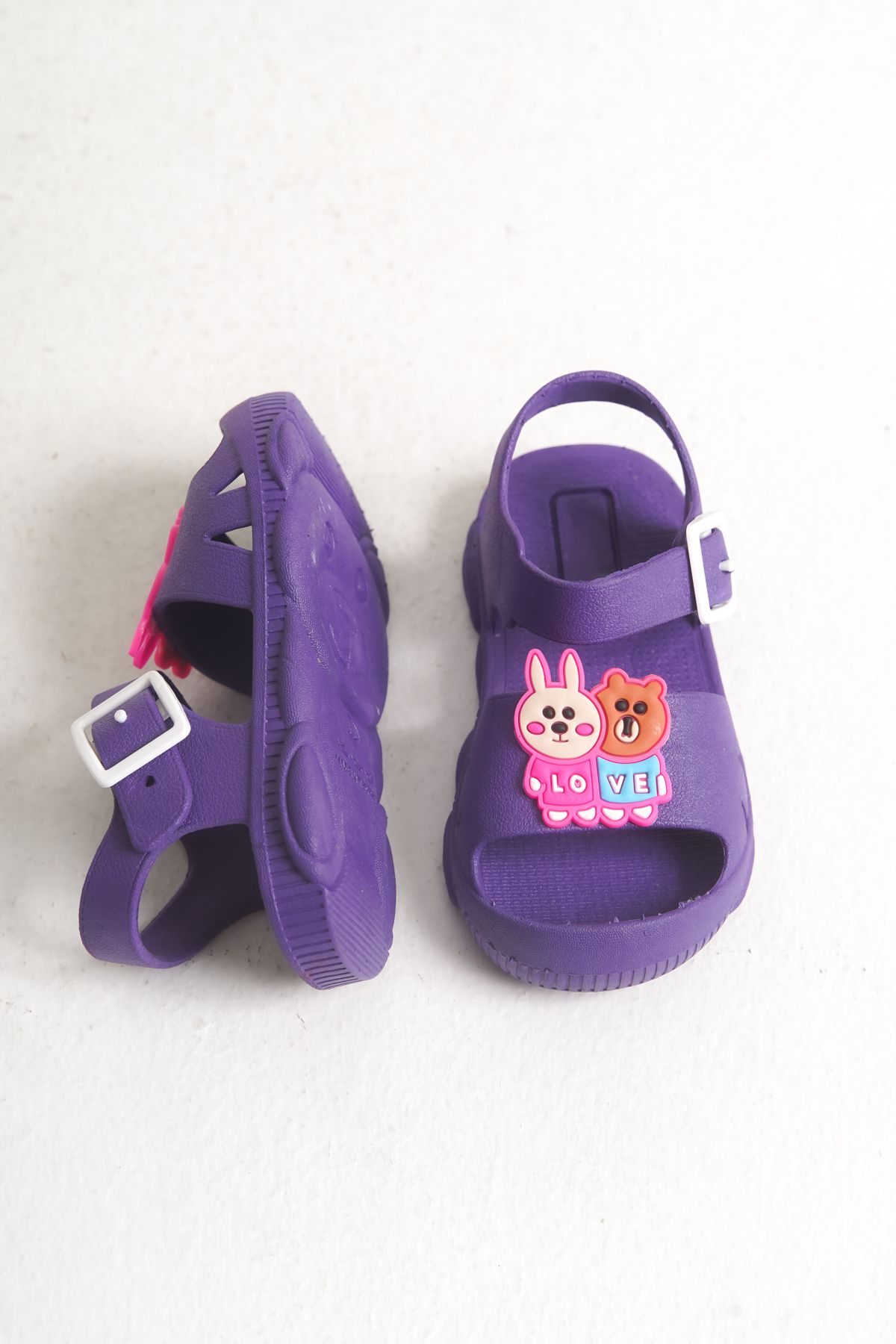 buğrahayalin-Orthopedic, Anti-Slip Sole, Cute Animal Figure, Light and Comfortable Children's Daily Sandals Slippers 3