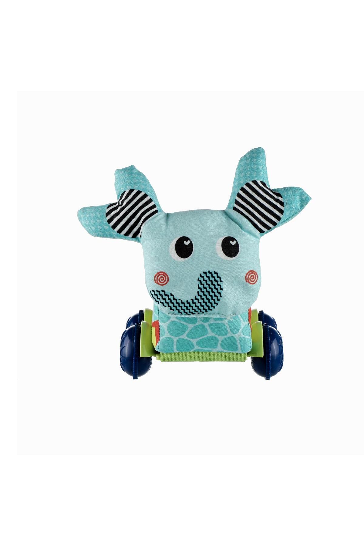 Toys2you Hayvanlar Serisi Eğitici Peluş Arabalar - Fil