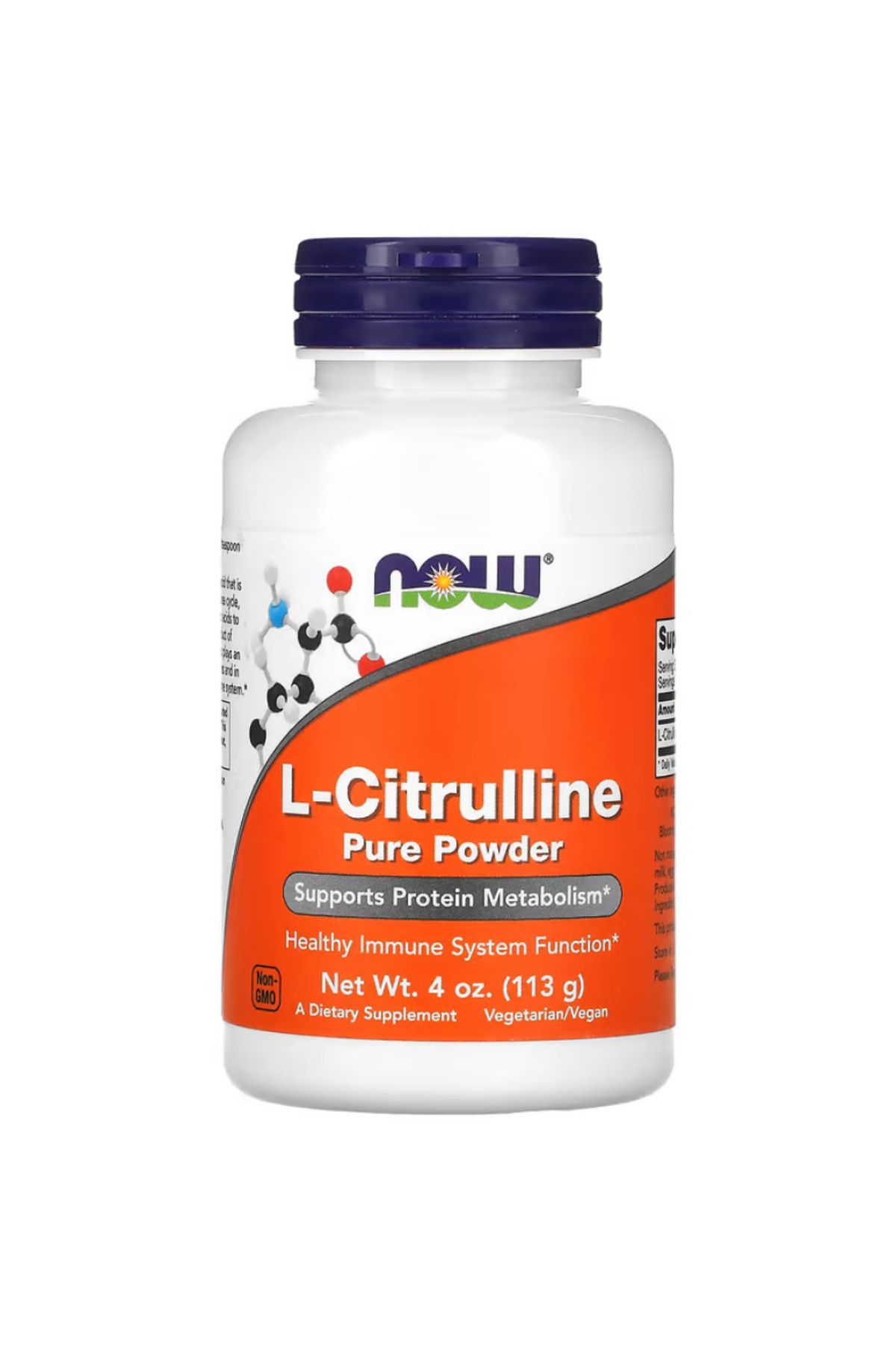 Now Foods , L-Citrulline, Pure Powder, 4 oz (113 g)